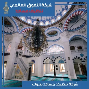 تنظيف مساجد بتبوك